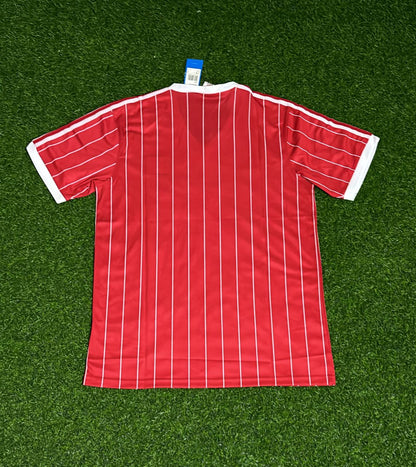 Hamburger SV Retro Heimtrikot 1984 Rot Fußball Trikot Hamburg Retro