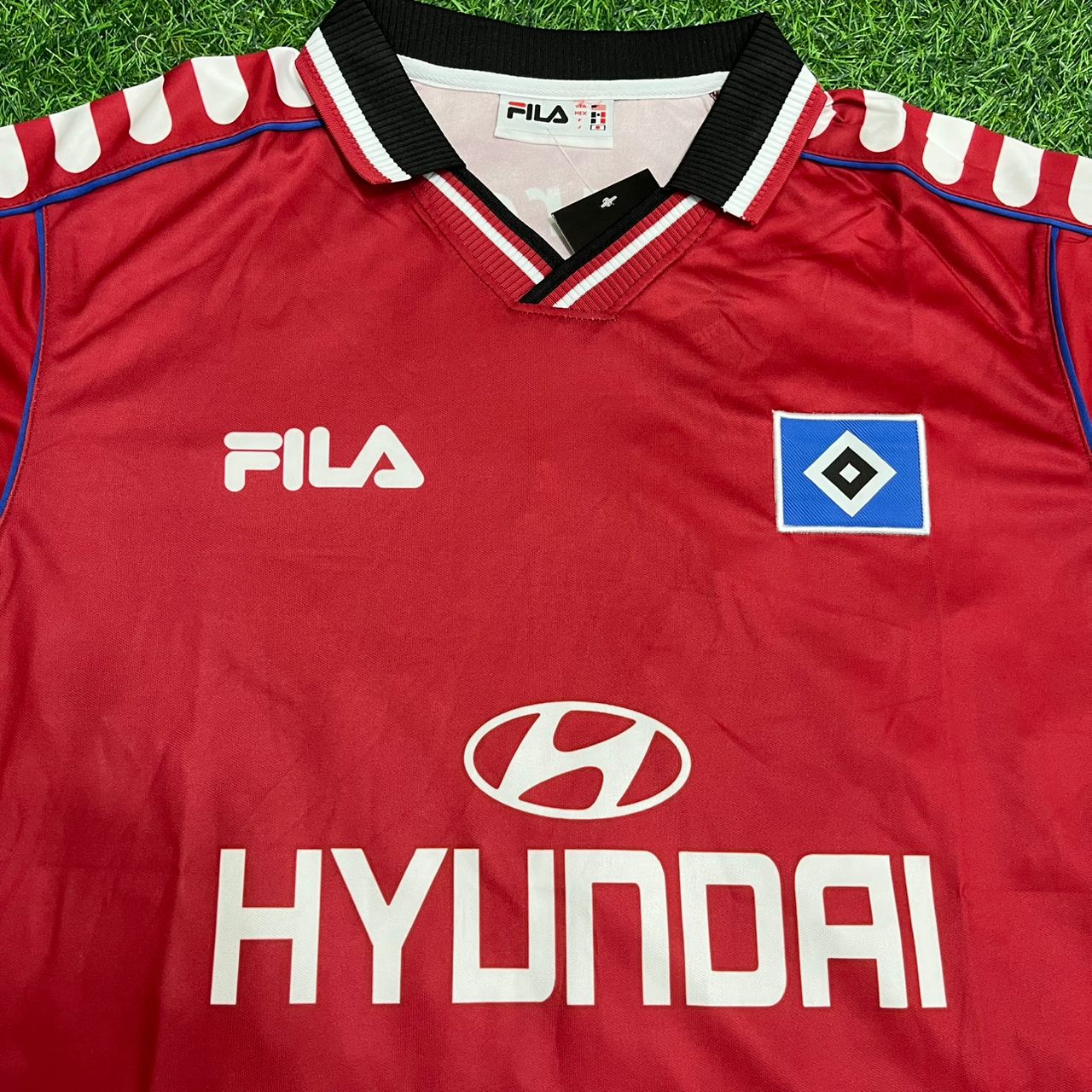 HSV 2000 Rotes Heimtrikot Fußball Trikot Hamburger SV Retro jersey