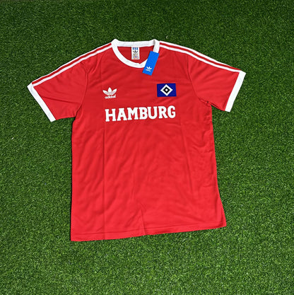 HSV 1974/75 Rotes Heimtrikot Fußball Trikot Hamburger SV Retro