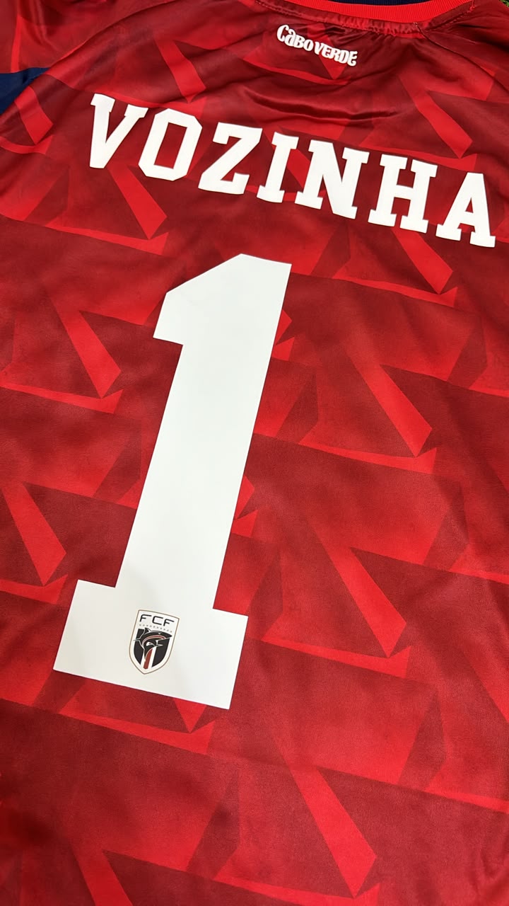 Vozinha Goalkeeper Cape Verde 2026 World Cup Football Jersey Shirt Trikot Maillot