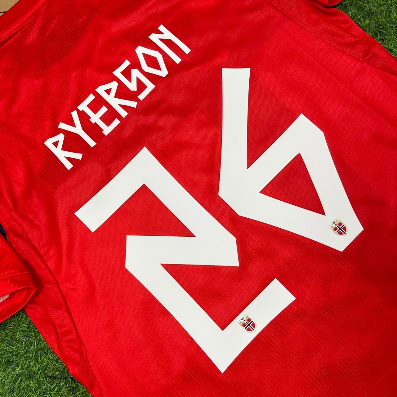 Julian Ryerson Norway 2026 World Cup New Season Red Football Jersey Kit