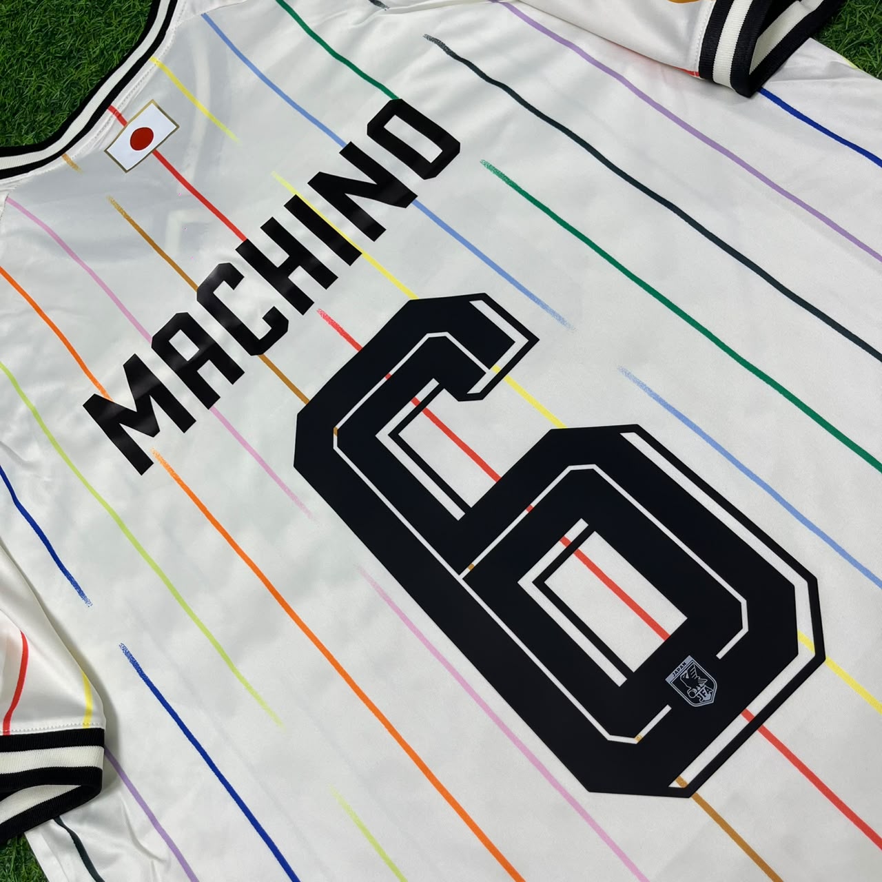 Shūto Machino Japan World Cup 2026 Away White Football Jersey Trikot Maillot