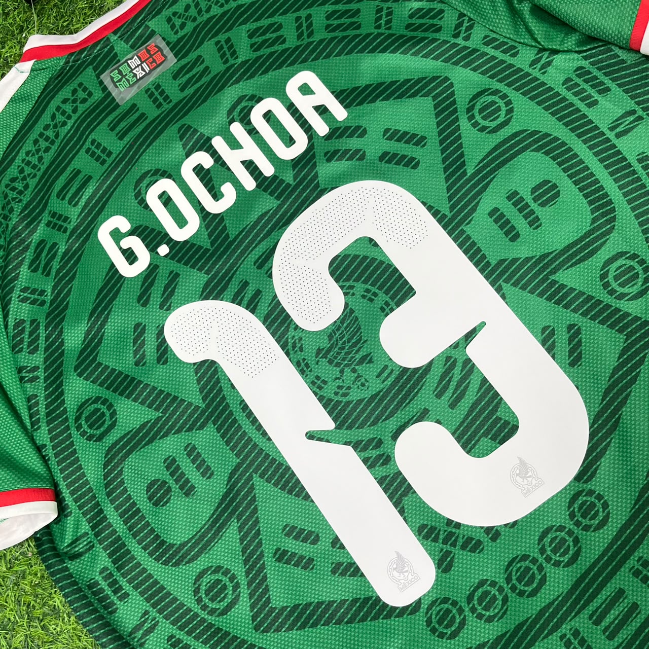 Guillermo Ochoa Mexico 2026 World Cup Home Green Football Jersey