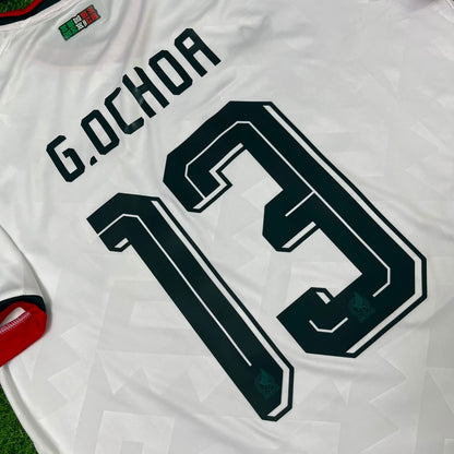 Guillermo Ochoa Mexico 2026 World Cup Home White Football Jersey