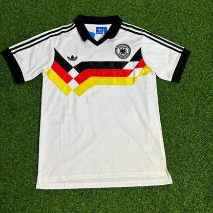 Fritz Walter Deutschland 1992 Retro Polo Fußballtrikot