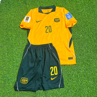 Cristian Volpato Australia 2026 World Cup Kids Football Jersey