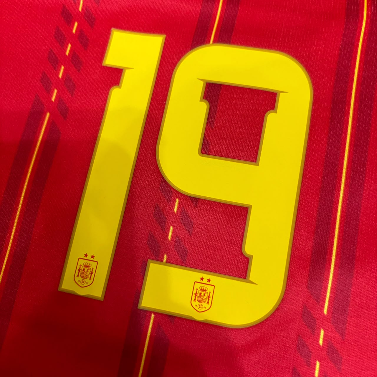 Lamine Yamal #19 Spain Two Star 2026 World Cup Champions Home Jersey Trikot Maillot