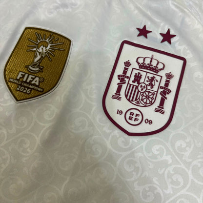 Lamine Yamal #19 Spain Two Star 2026 World Cup Champions Away Jersey Trikot Maillot