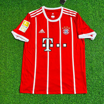Jerome Boateng Bayern Munich 2017-2018 Retro Home Jersey