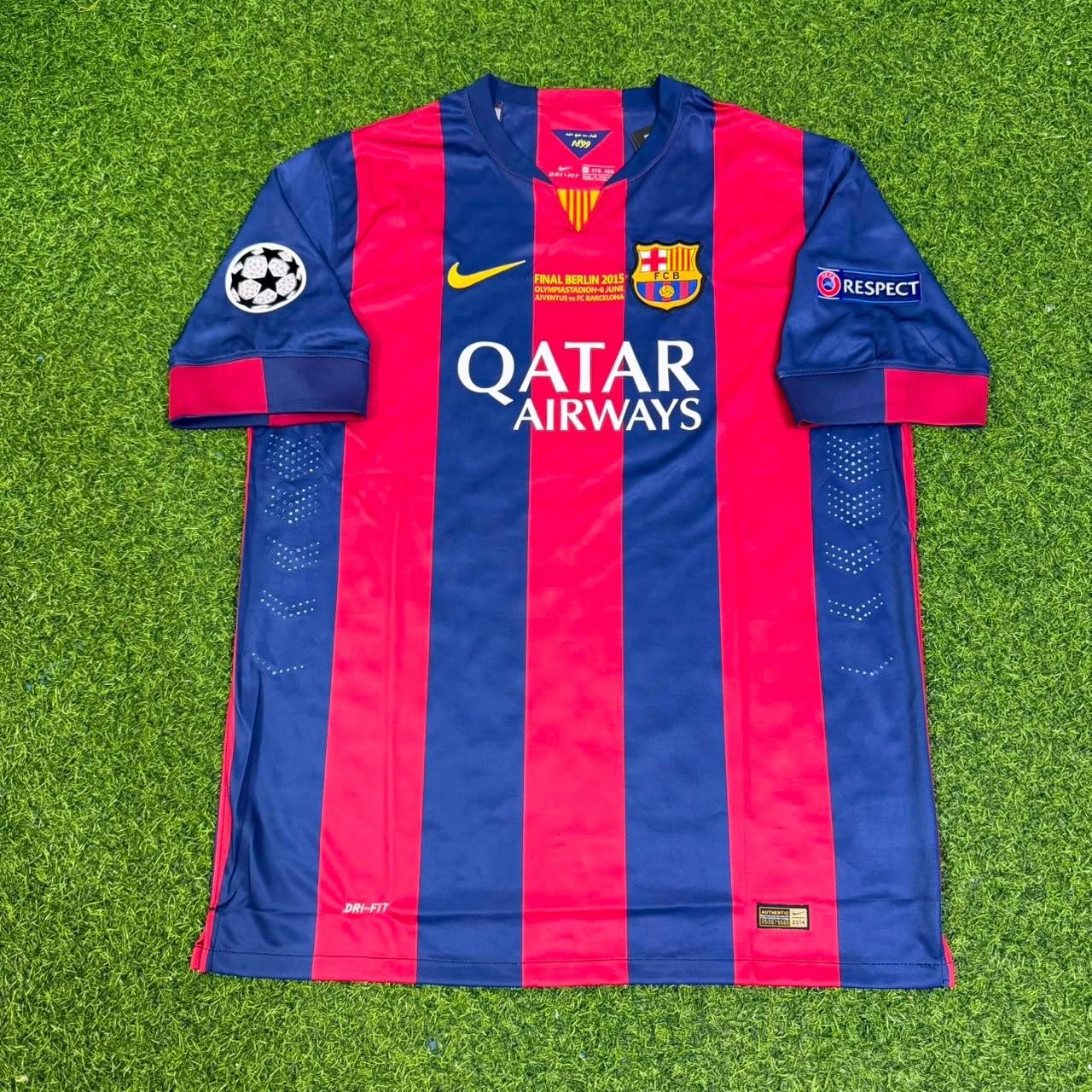 Zlatan Ibrahimovic Barcelona 2015 Final Berlin Champions League Jersey Trikot