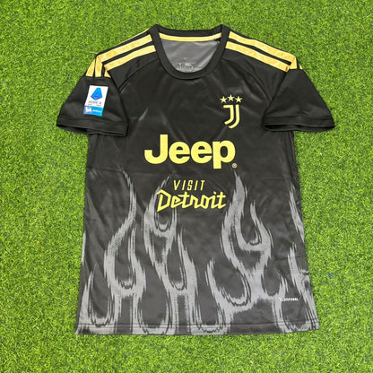 Kenan Yıldız Juventus 2026/2027 New Season Third Black Football Jersey