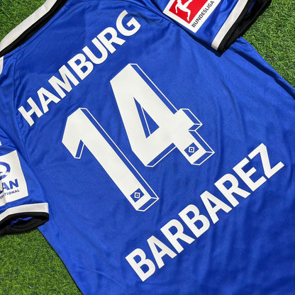Sergej Barbarez #14 Hamburger SV Heim Retro Fußballtrikot