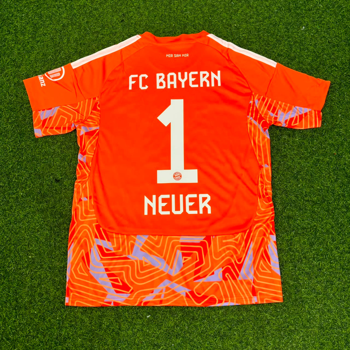 Manuel Neuer Bayern Munich 2026/2027 Orange Goalkeeper Football Jersey Kit