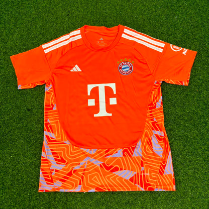 Manuel Neuer Bayern Munich 2026/2027 Orange Goalkeeper Football Jersey Kit