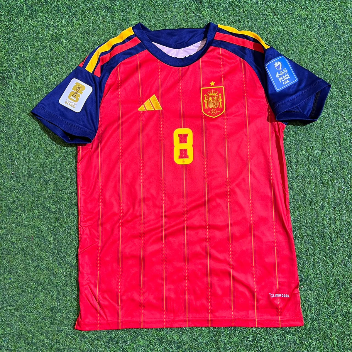 Fabian Ruiz #8 Spain 2026 World Cup Home Football Jersey