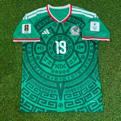Gilberto Mora Mexico 2026 World Cup Home Green Football Jersey