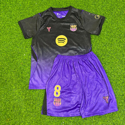 Pedri #8 Barcelona 2027 Neue Saison Auswärts Kinder Trikot Fußballtrikot