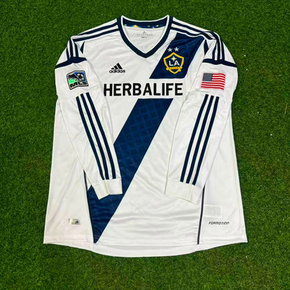 David Beckham 23 - LA Galaxy 2012 MLS Retro Kit Jersey Maillot Trikot Soccer Shirt