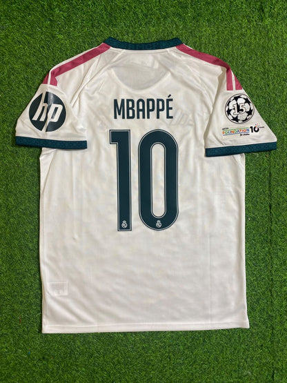 Maillot de football domicile à manches longues Kylian Mbappé #10 France Coupe du Monde 2026