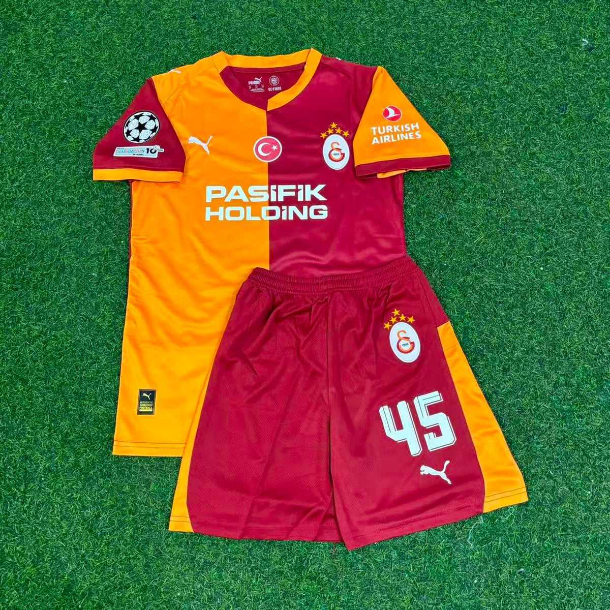 Victor Osimhen Galatasaray 2026-2027 Champions League Kids Football Jersey