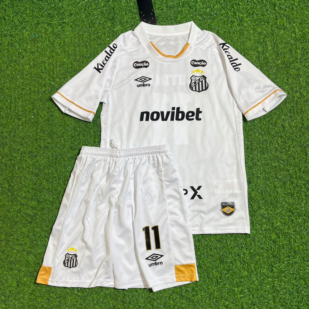 Philippe Coutinho Santos FC 2026-2027 New Season Kids Football Jersey Kit