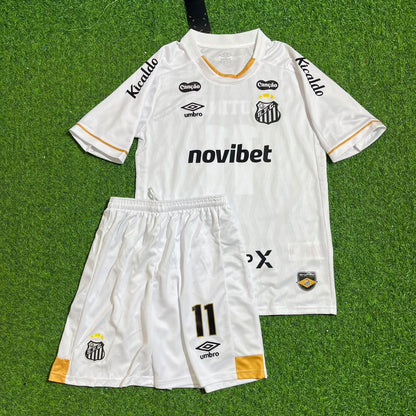Philippe Coutinho Santos FC 2026-2027 New Season Kids Football Jersey Kit