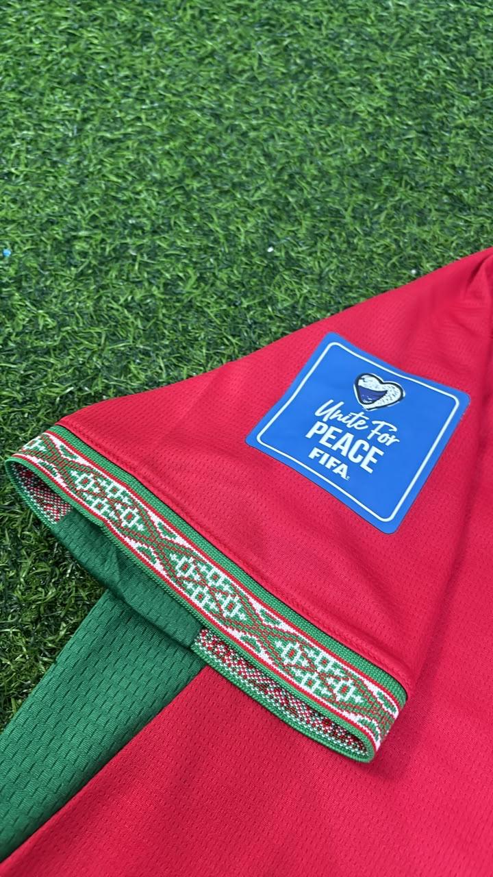 Ismael Saibari Morocco 2026 World Cup Home Red Football Jersey