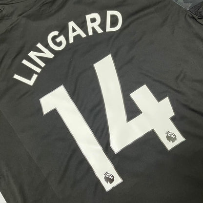 Jesse Lingard Manchester United 2017-2018 Black Retro Football Jersey