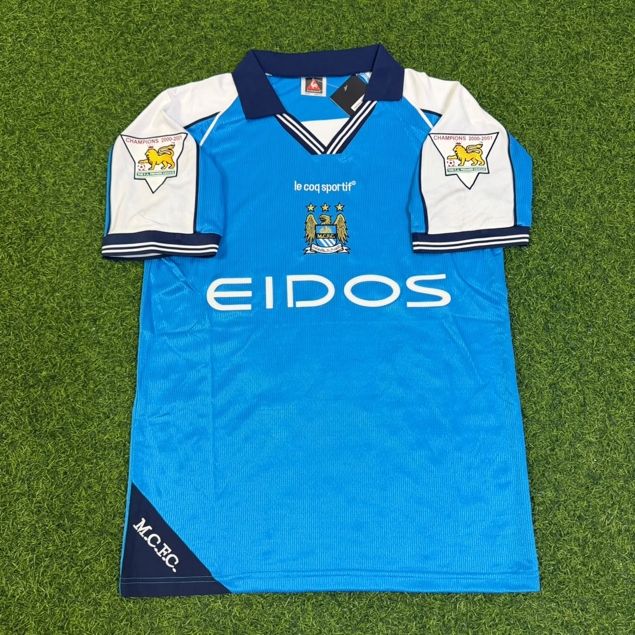 Haaland Manchester City Blue  Retro Jersey