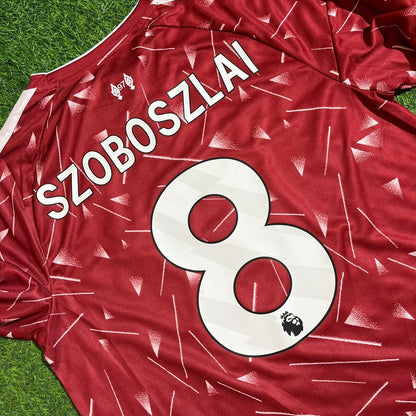 Dominik Szoboszlai Liverpool 2027 New Season Long Sleeve Home Football Jersey Kit