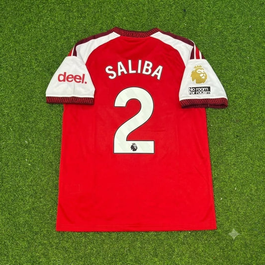 William Saliba Arsenal Home New Season 2027 Jersey Kit Soccer Trikot Maillot Maglia