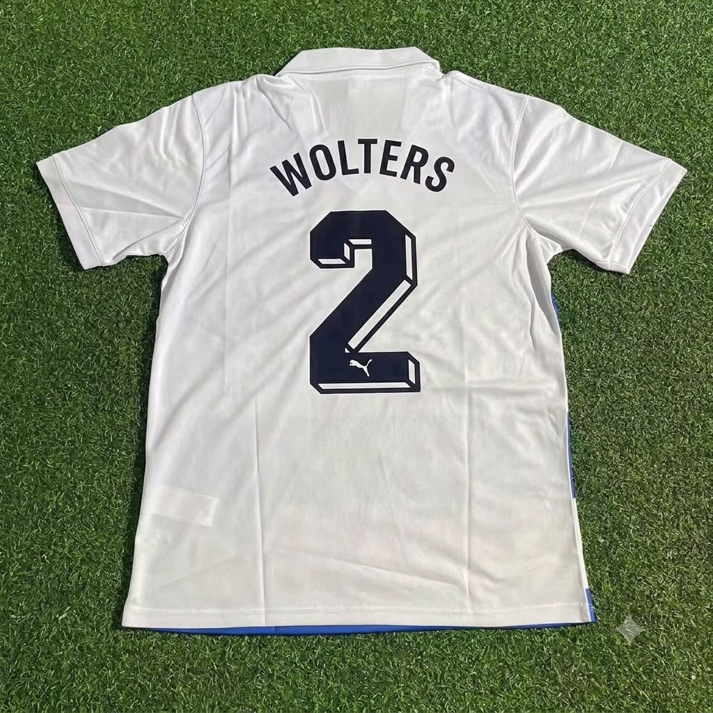 Carsten Wolters MSV Duisburg Heim Retro Special Fussballtrikot