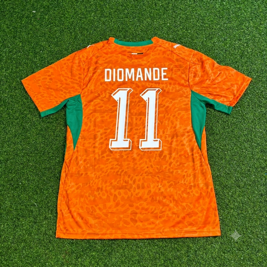 Yan Diomande Ivory Coast World Cup 2026 Football Jersey Trikot Maillot