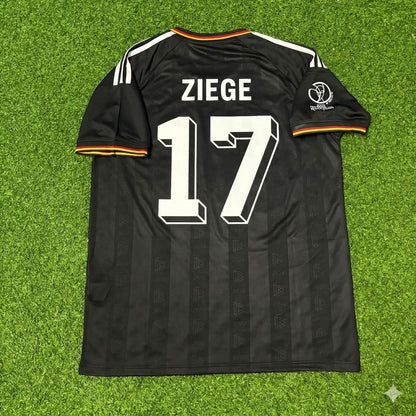 Christian Ziege Germany 2002 World Cup Black Special Retro Football Jersey