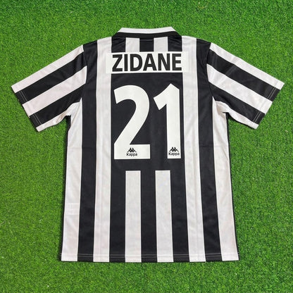 Zinedine Zidane Juventus 1996 1997 Retro Football Jersey