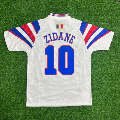 Zinedine Zidane France 1996 Retro Jersey Maillot Trikot