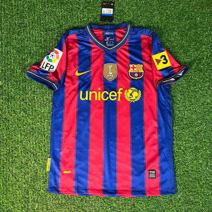 Zlatan Ibrahimović 9 - Barcelona Home 2009/2010 Retro Kit Jersey Maillot Trikot Soccer Shirt