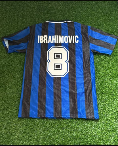 Zlatan Ibrahimović Inter Retro Kit Maillot Maillot Trikot Maillot de Football