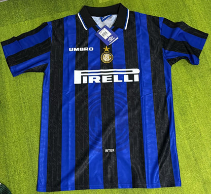Zlatan Ibrahimović Inter Retro Kit Maillot Maillot Trikot Maillot de Football