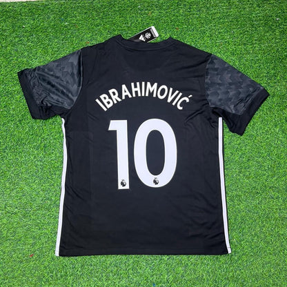 Zlatan Ibrahimovic Manchester United 2017-2018 Black Retro Football Jersey