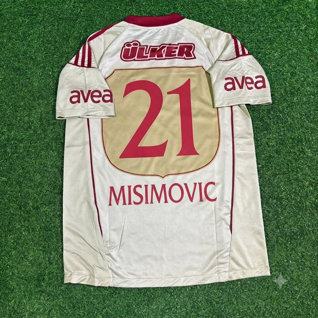 Zvjezdan Misimovic Galatasaray 2010-2011 Retro Football Jersey