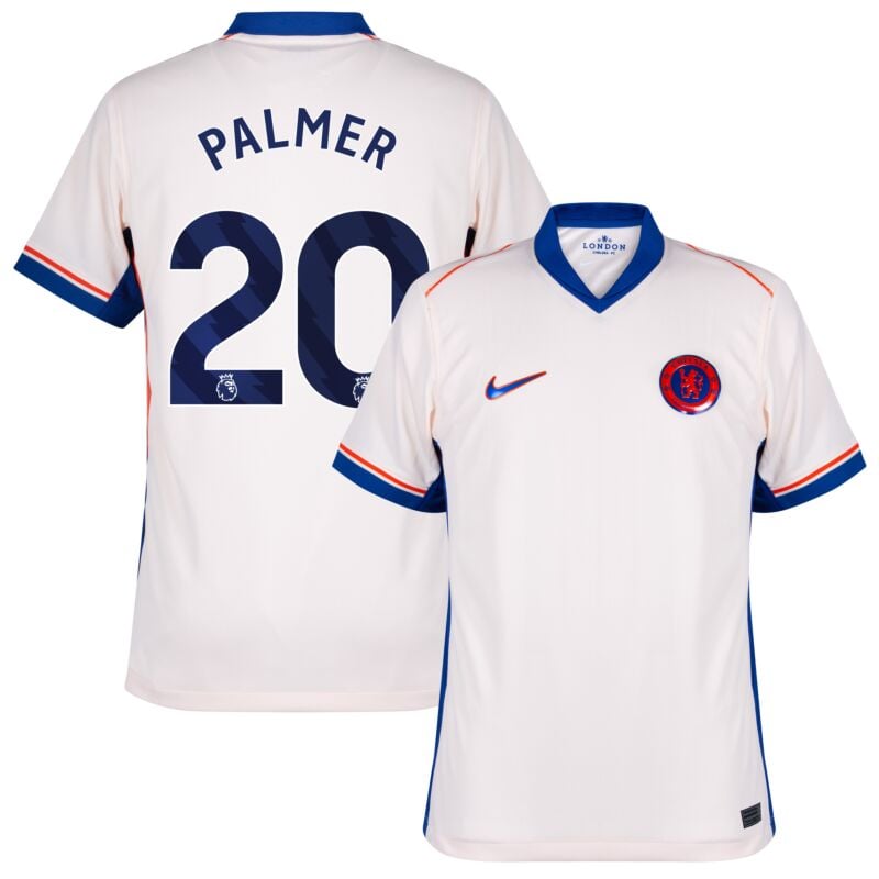 Cole Palmer Chelsea 2025 New Season Away Beige Jersey Trikot