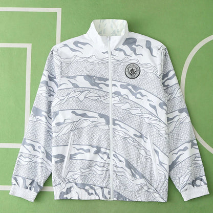 Man City New Season Both Sides Football Windreaker - Windschutz