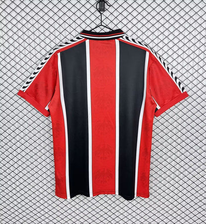 Eintracht Frankfurt 1996/1997 Saison Heim Retro Fußballtrikot