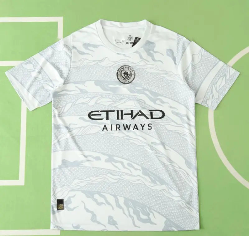 Manchester City Short Sleeve  Jersey Maillot Maglia