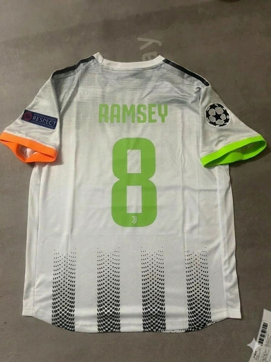 Aaron Ramsey 8– Juventus 2019-20 Home Jersey | Retro Kit | Maillot | Trikot