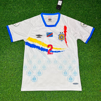 Aaron Wan-Bissaka Democratic Republic of the Congo World Cup 2026 Away Football Jersey Shirt Trikot Maillot