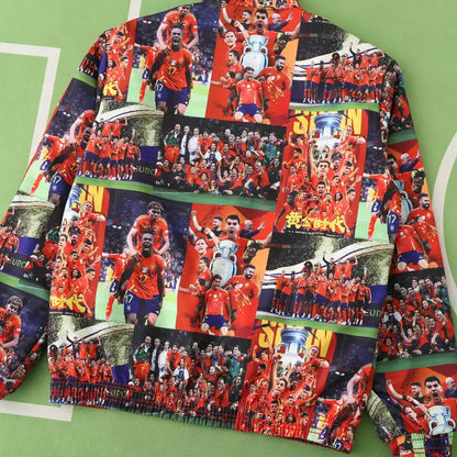 Spain 2025-26 Both Sides Football Windbreaker Windjacke