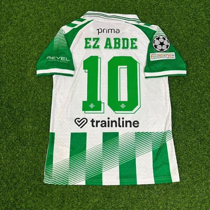 Abde Ezzalzouli #10 Real Betis 2027 Home New Season Green White Football Jersey Trikot Maillot