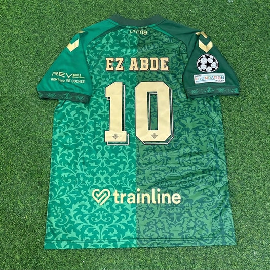 Abde Ezzalzouli #10 Real Betis 2027 Away New Season Champions League Patch Football Jersey Trikot Maillot